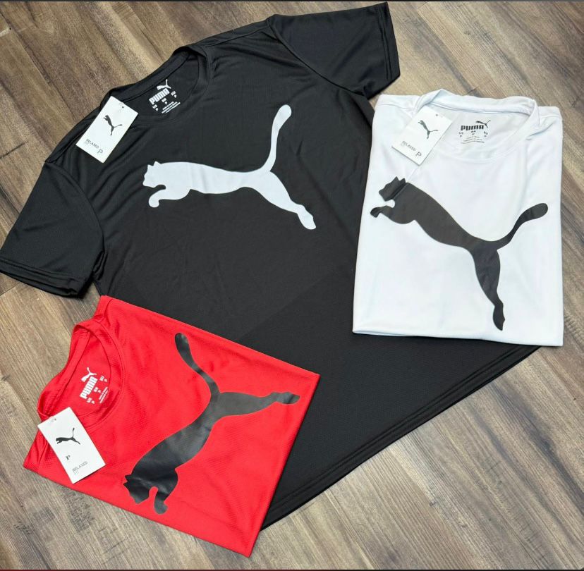 Kit com 50 camisetas puma dri-fit